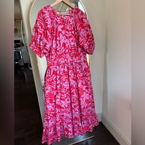 Voyageur by Mersea Hedi midi floral dress